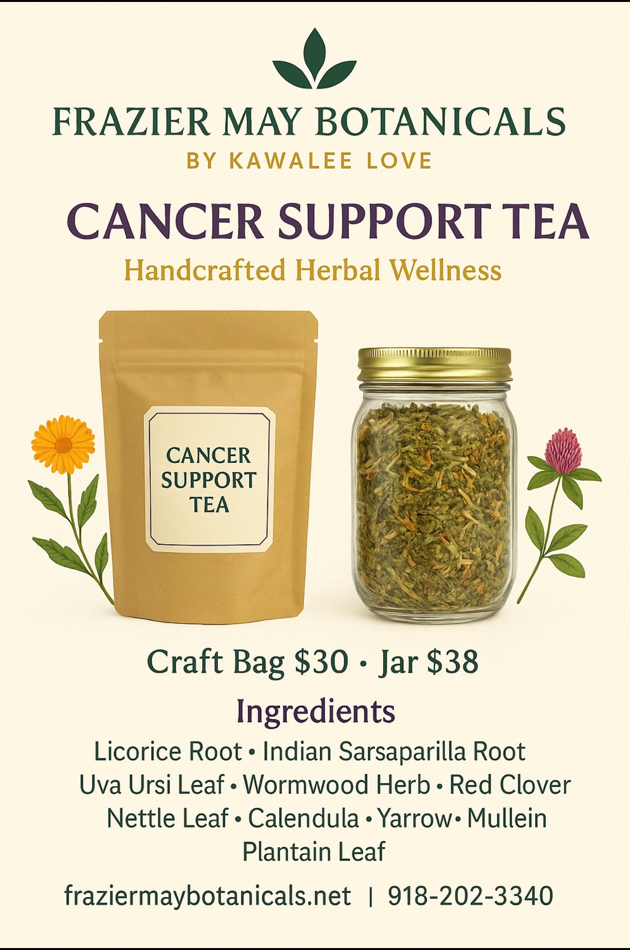 🌿 Cancer Support Tea