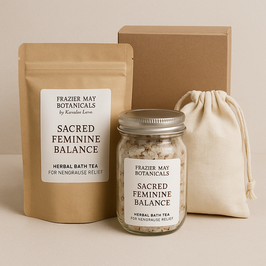 Sacred Feminine Balance – Herbal Bath Tea for Menopause Relief