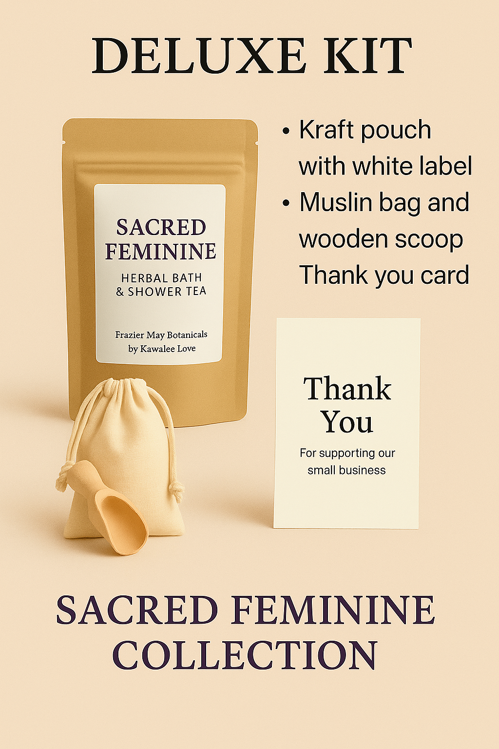 🌺 Sacred Feminine Detox – Herbal Bath & Shower Tea