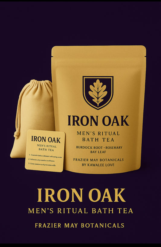 Iron Oak: Men’s Strength & Grounding Bath & Shower Tea