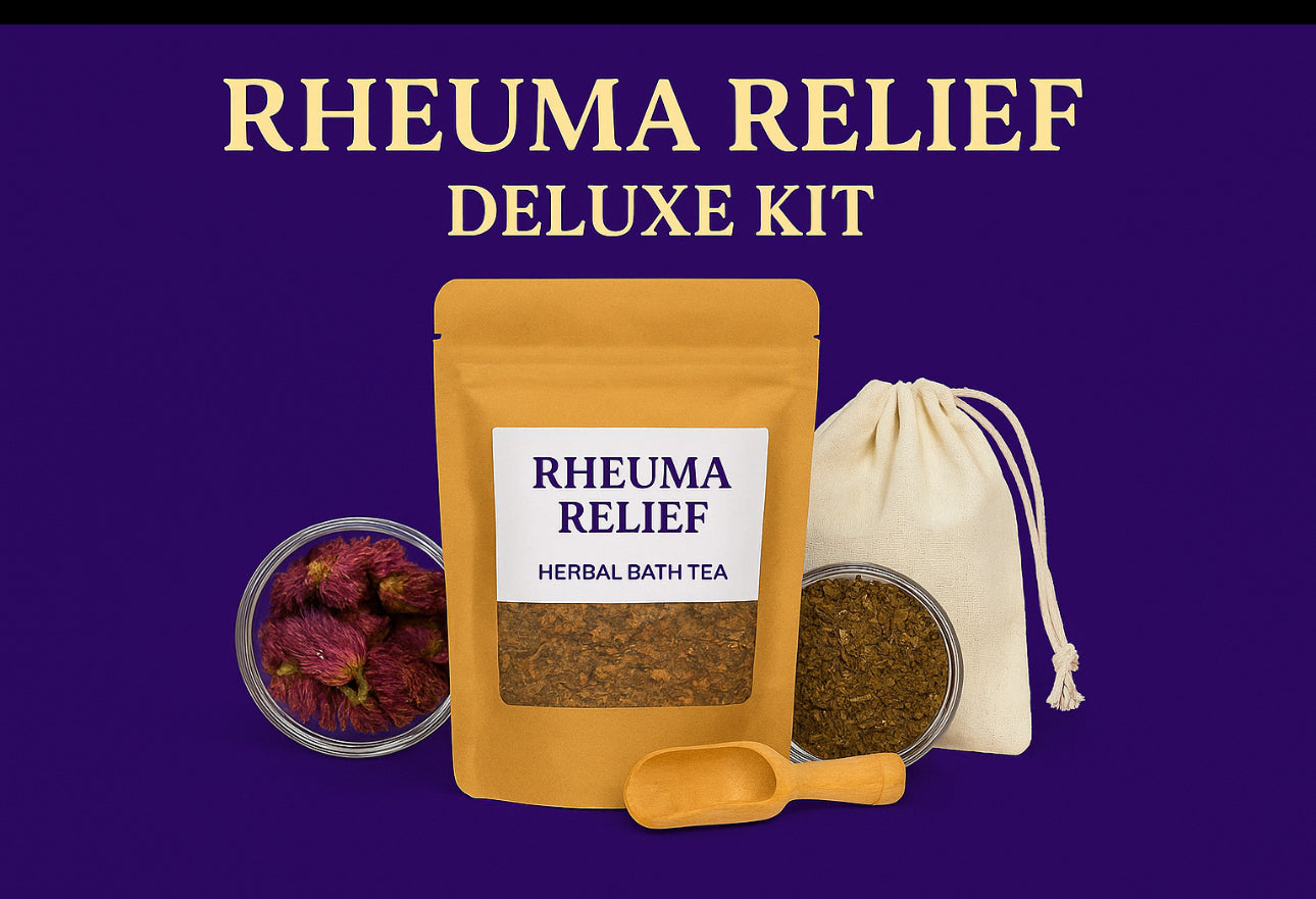 RheumaRelief: Herbal Bath & Shower Tea for Joint & Muscle Support