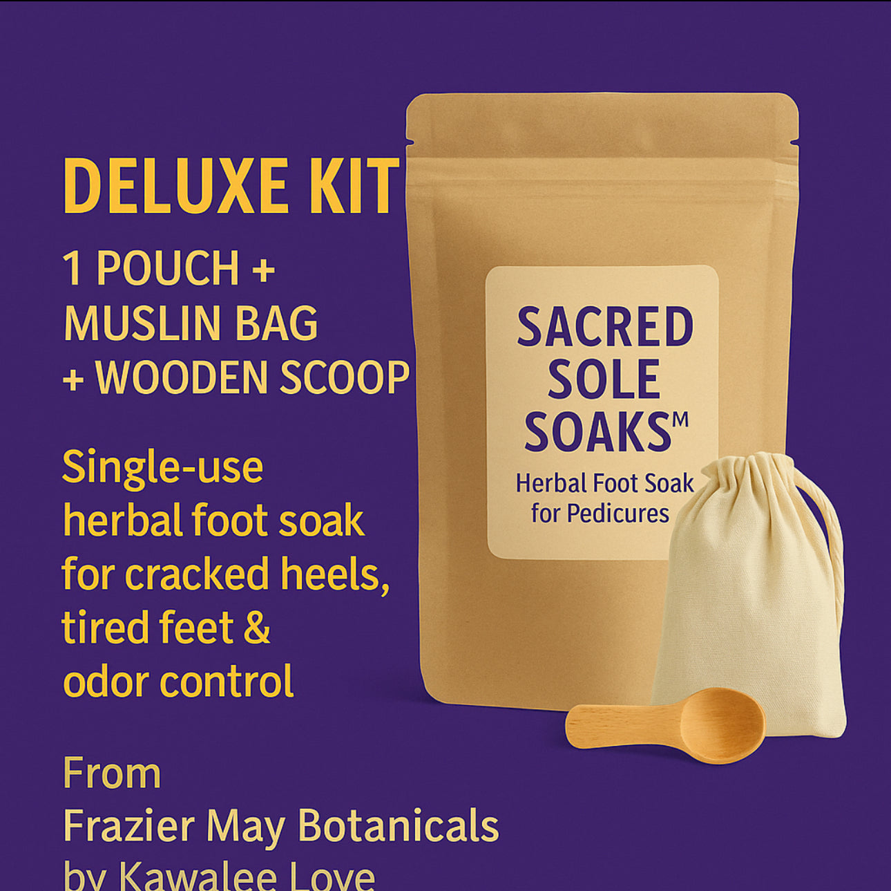 Sacred Sole Soaks™ – Herbal Foot Soak for Pedicures