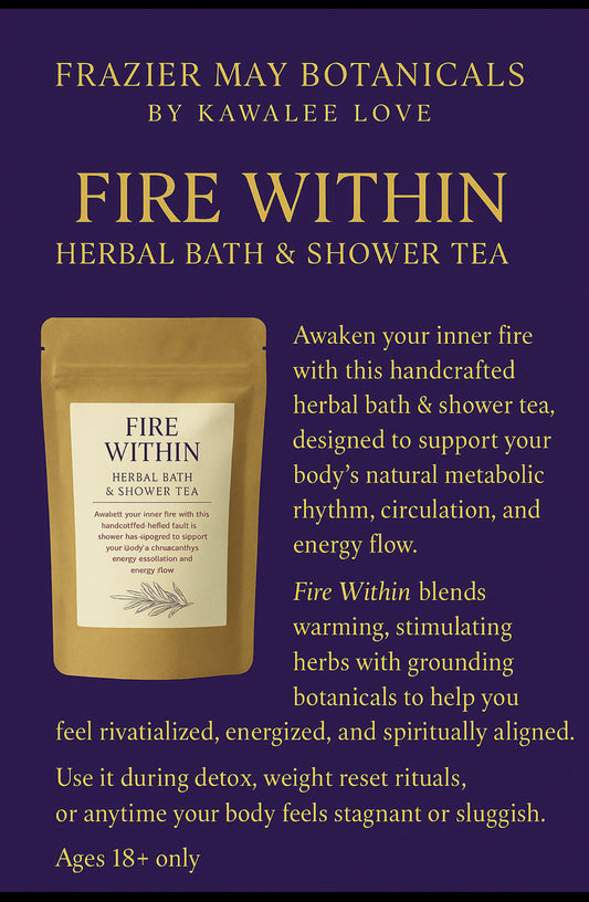 Fire Within – Herbal Bath & Shower Tea