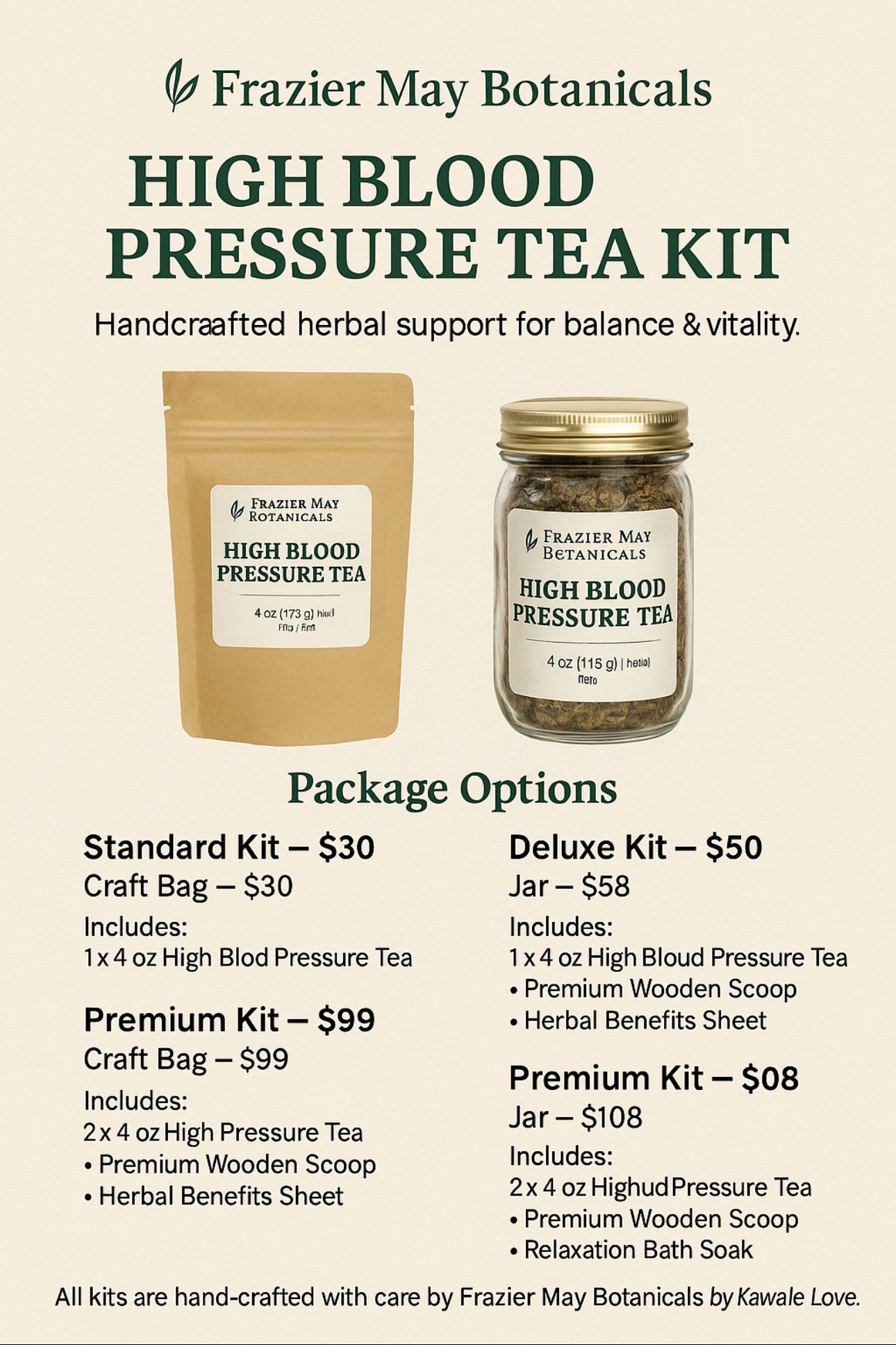Blood Pressure Balance Tea Kit