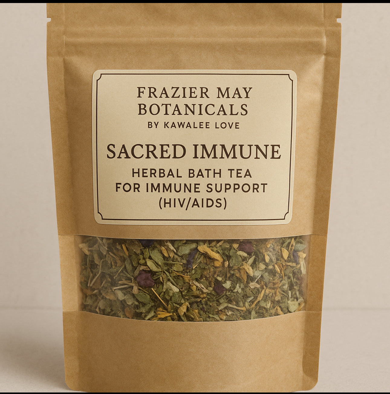 Sacred Immune: Herbal Bath Tea for Immune Support (HIV Aids)