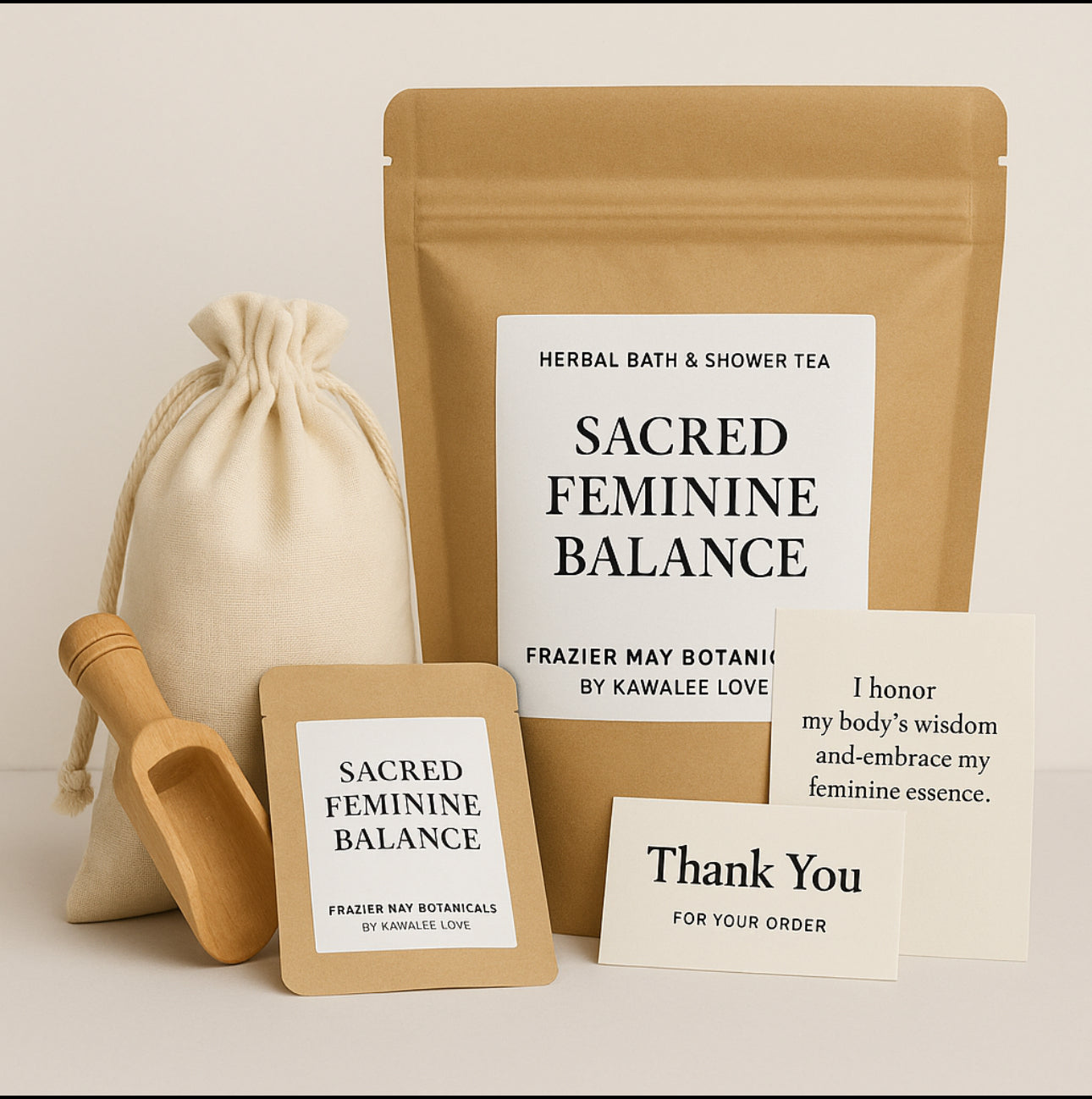 Sacred Feminine Balance – Herbal Bath Tea for Menopause Relief