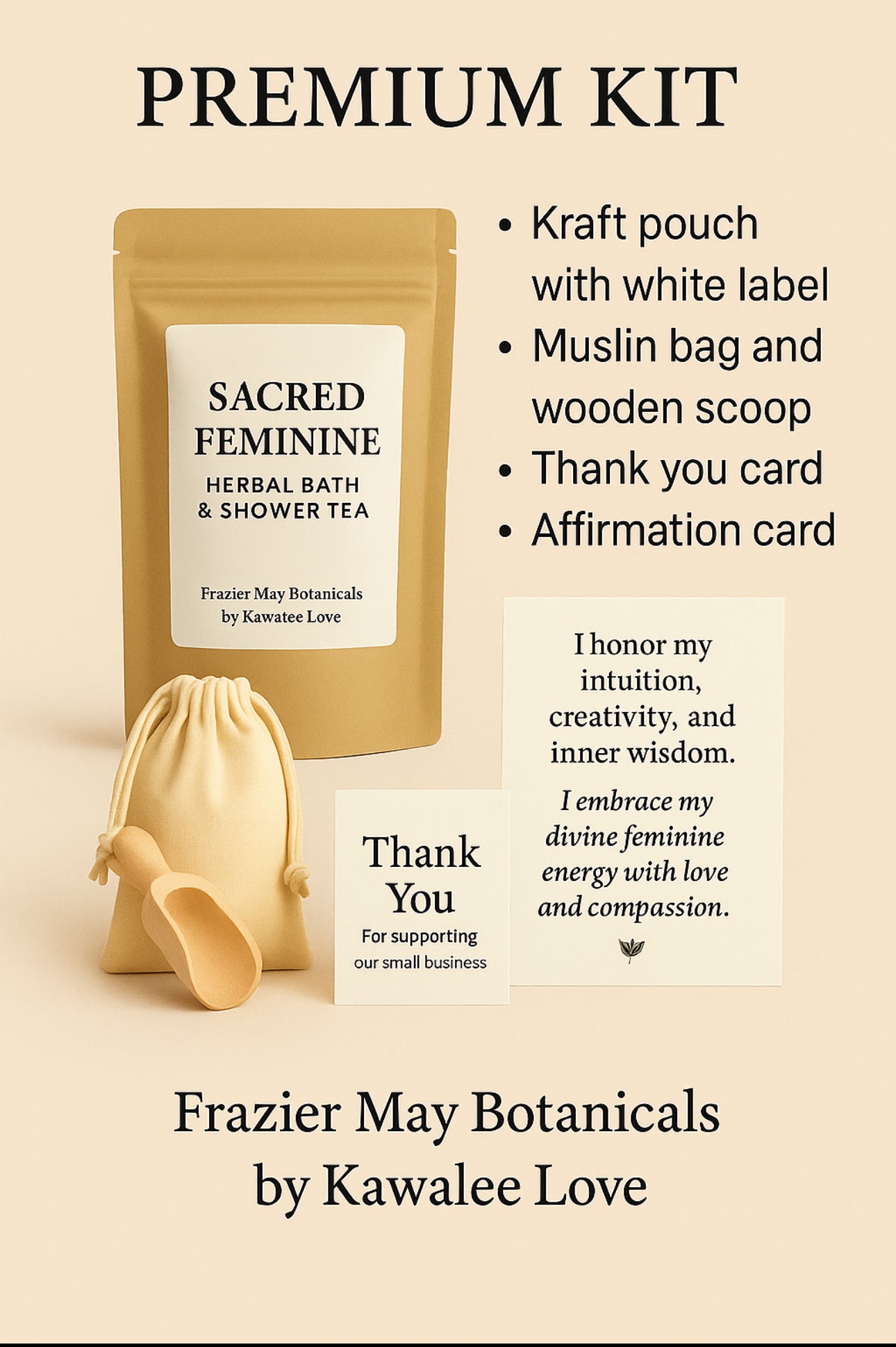 🌺 Sacred Feminine Detox – Herbal Bath & Shower Tea
