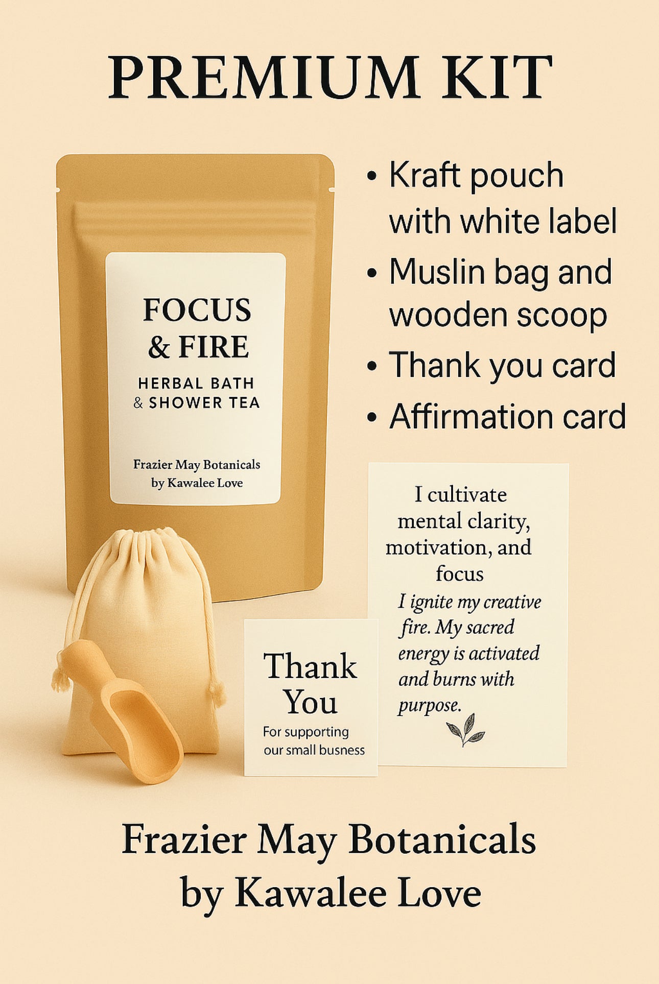 💜 Divine Yoni Cleanse – Herbal Bath & Shower Tea  By Frazier May Botanicals by Kawalee Love