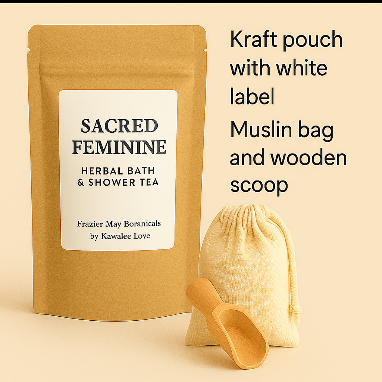 🌺 Sacred Feminine Detox – Herbal Bath & Shower Tea