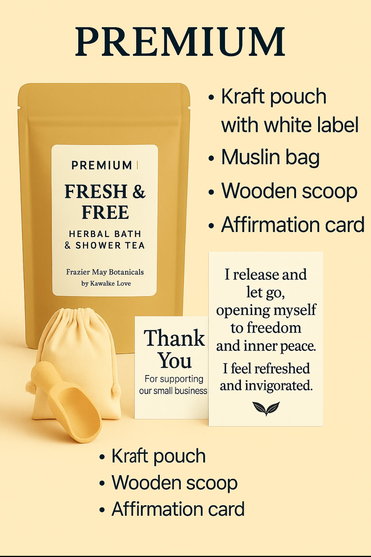 Fresh & Free Herbal Bath Tea