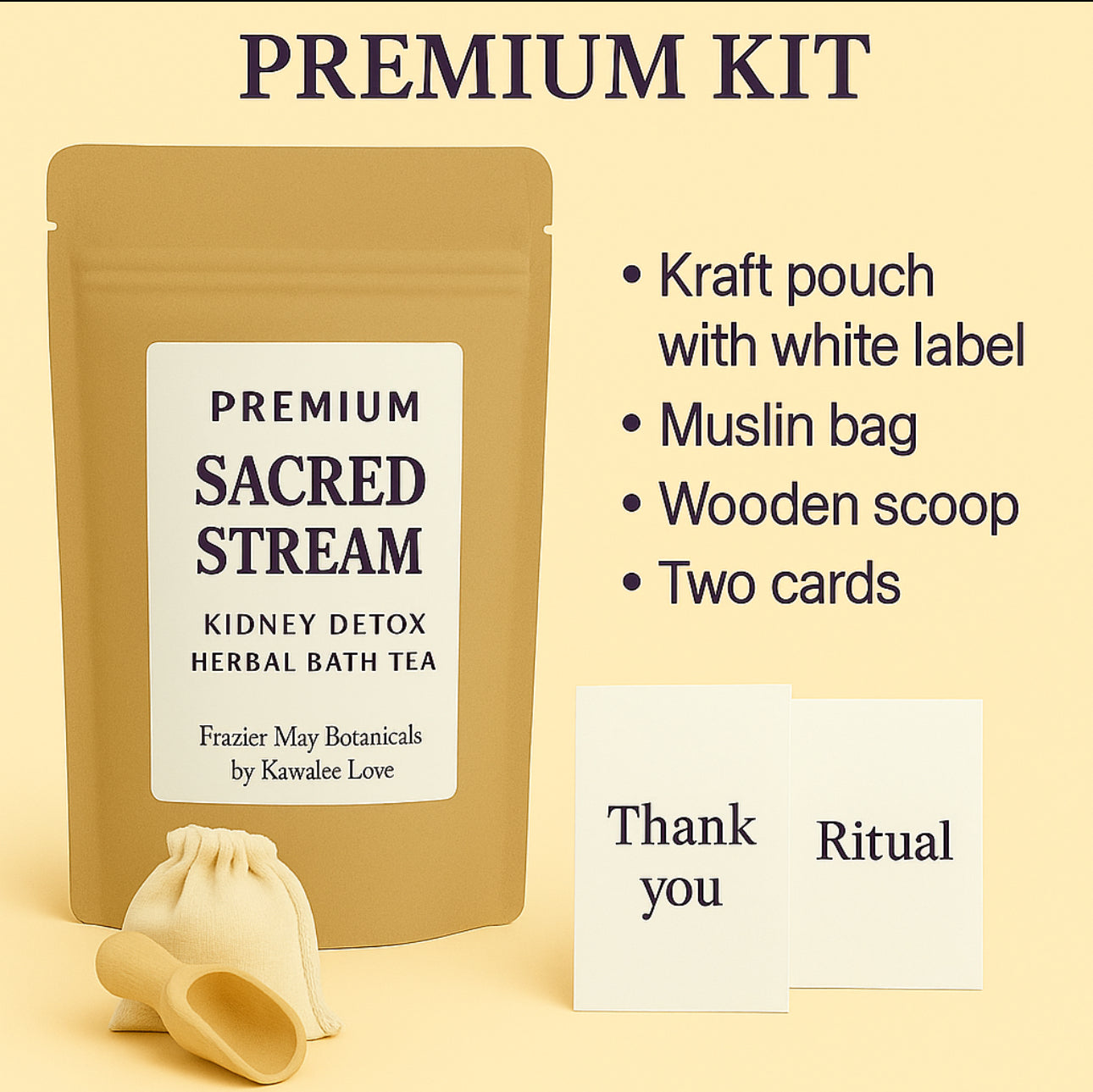 Sacred Stream – Kidney Detox Herbal Bath Tea