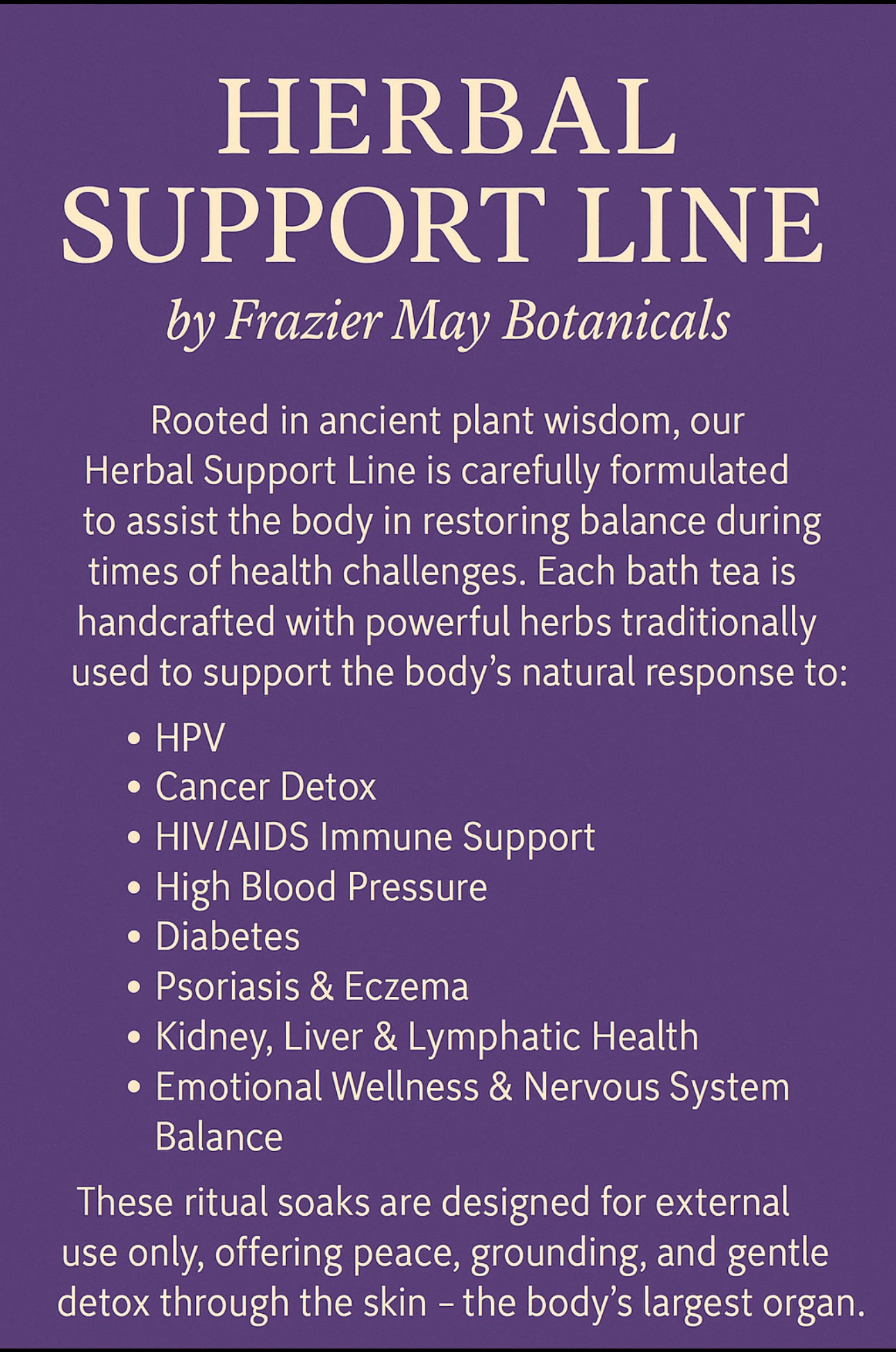 Herbal Support Line